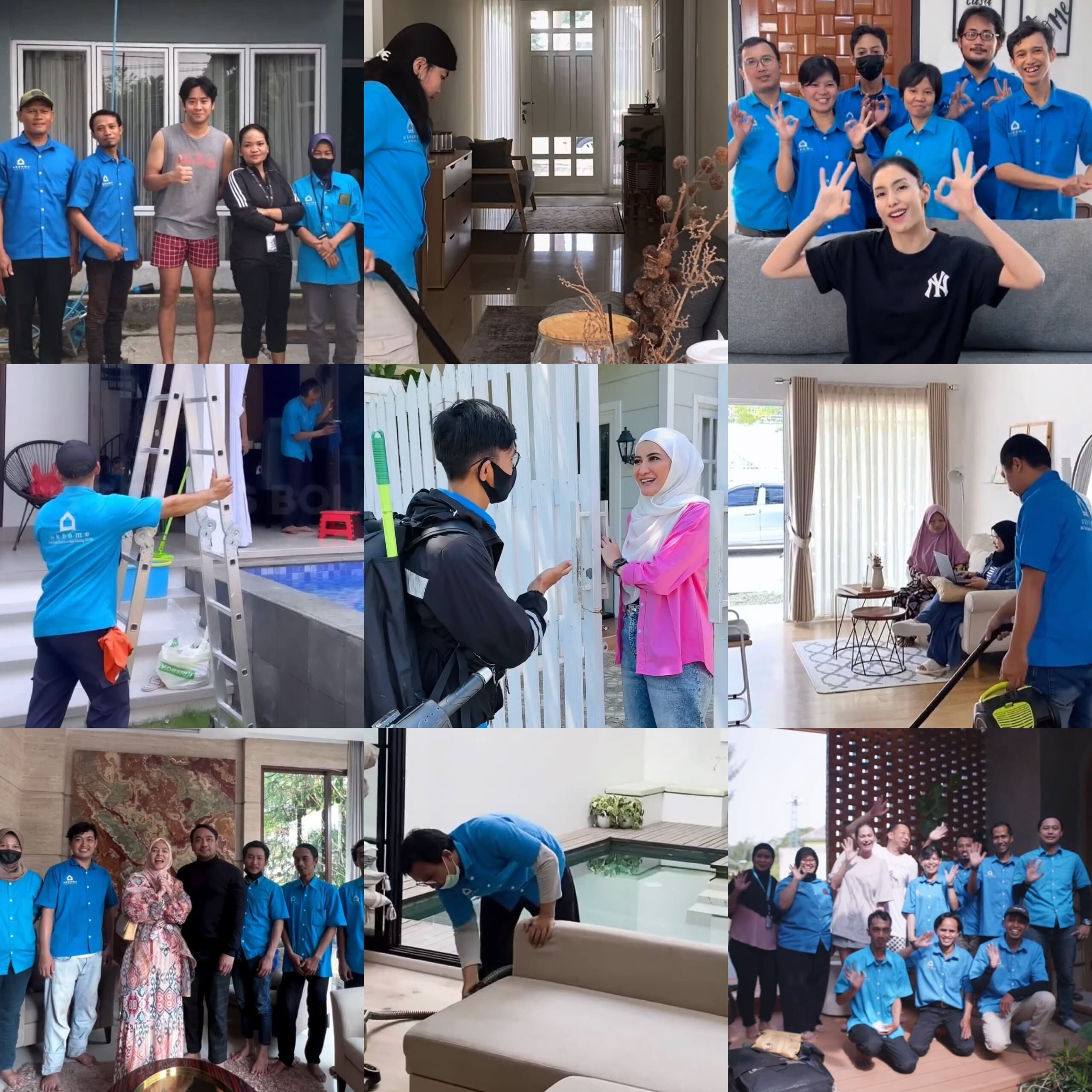 Customer testimonial 3 - Positive review from satisfied OKHOME cleaning service customer